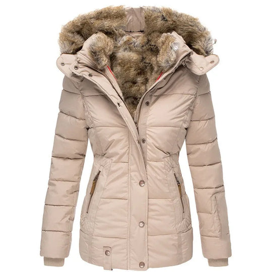 Cindy  Warm Winter Coat with Sustainable Faux Fur Lining