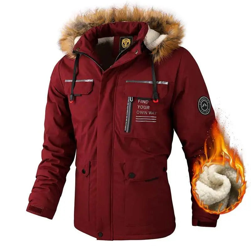 Storm - Fleece-Lined Jacket for Men: Warmth and Style in One